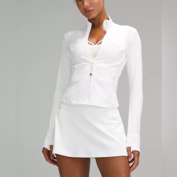 🆕Lululemon🍋 Define Cropped Jacket Nulu Colour White Sz - Picture 1 of 7